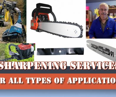 Power Equipment Sharpening Services